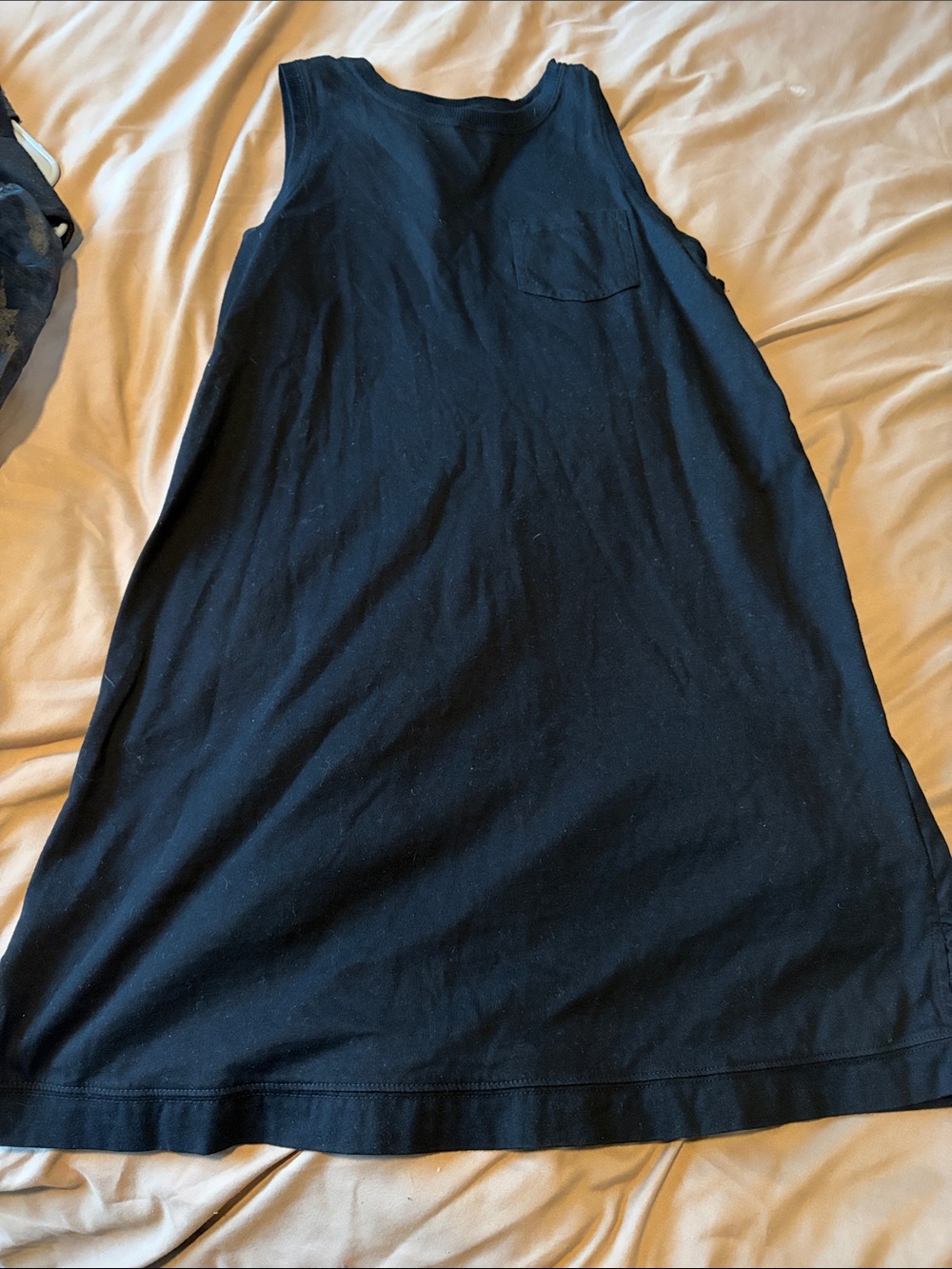 Old Navy Black Maxi Sleeveless Tank Dress
